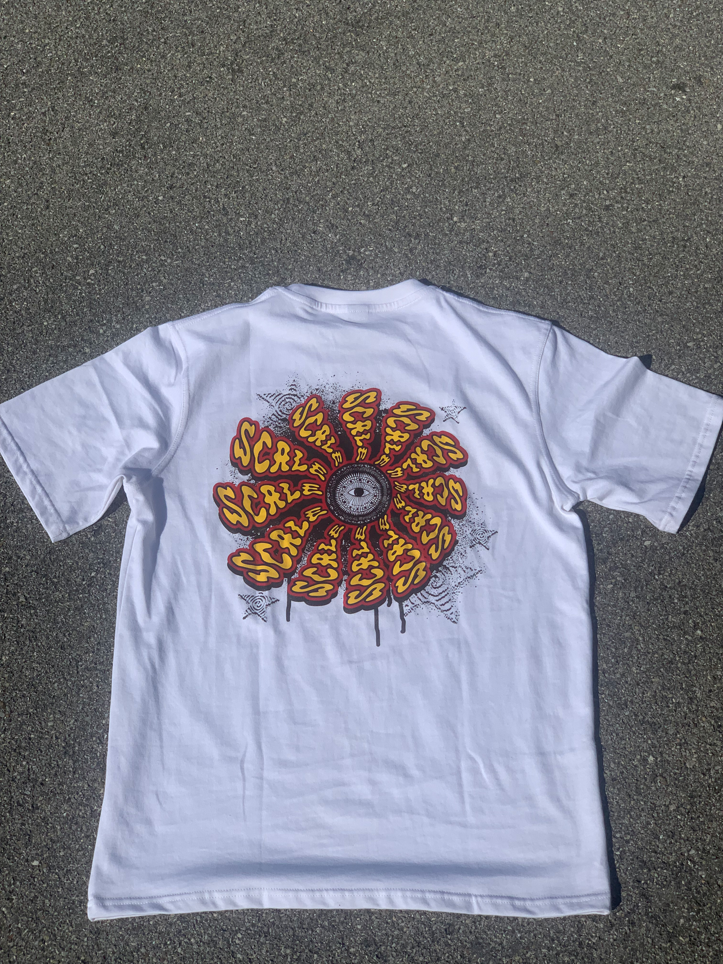 Success Comes After Life Experience Tee-White