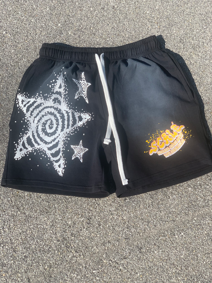 Success Comes After Life Experience Shorts-Black